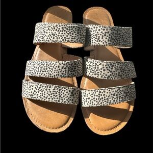 Leopard Print Sandals